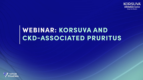 Video about KORSUVA and CKD-associated Pruritus